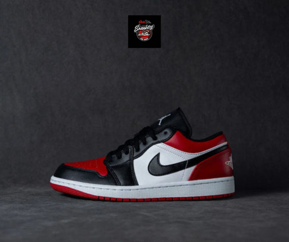 Jordan 1 Low Bred Toe